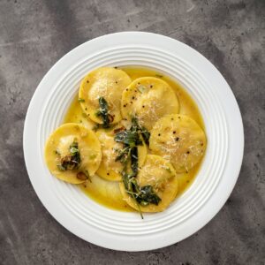 Domowe Ravioli ze Szpinakiem